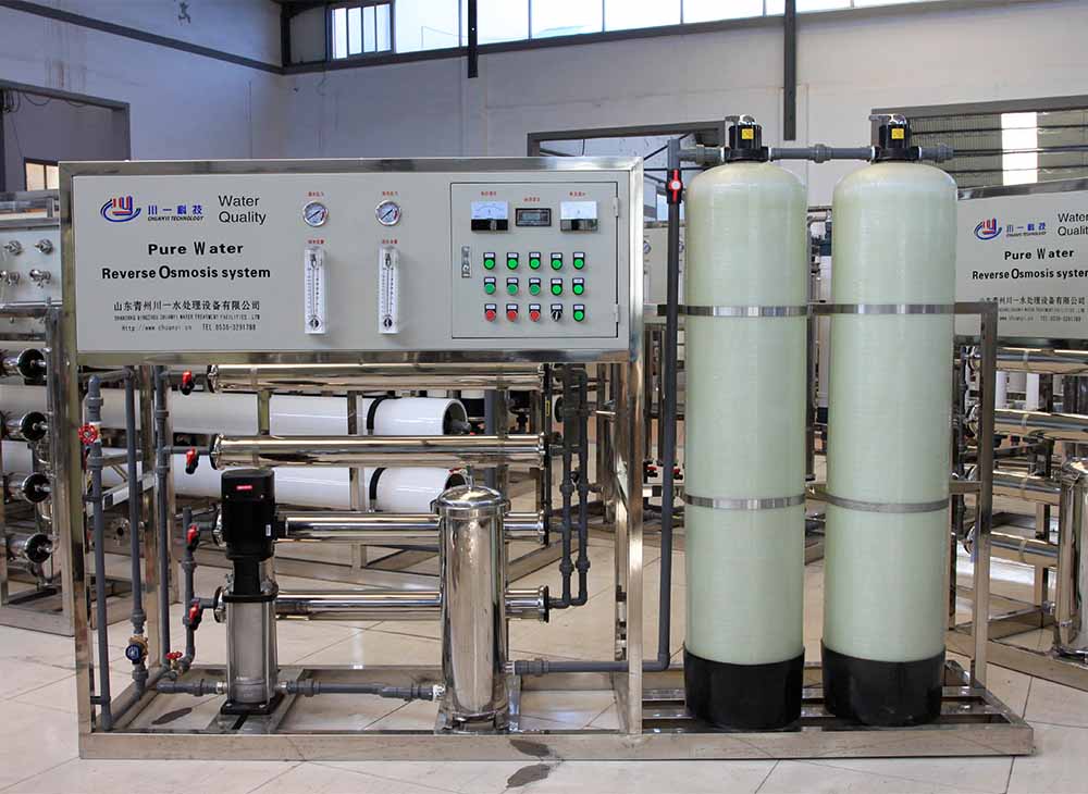 Brewing water for a brewery